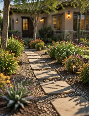 Landscaper organizing a weekly service schedule